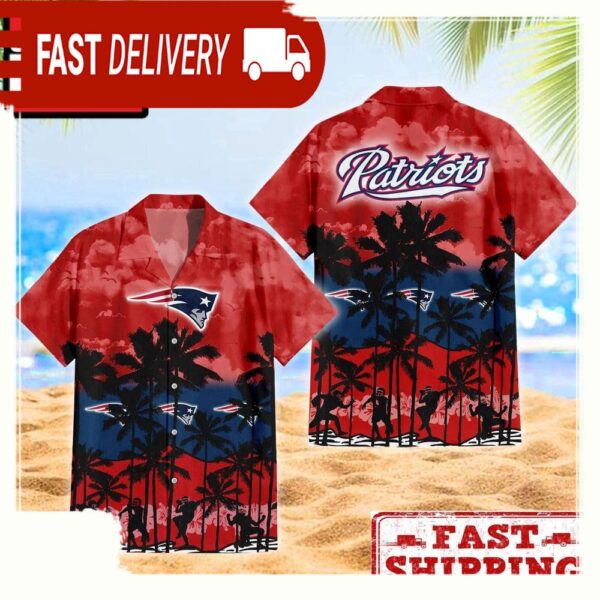 NFL New England Patriots Limited Trending New Design Hawaiian Shirt - available at - rugbyfanstore.com