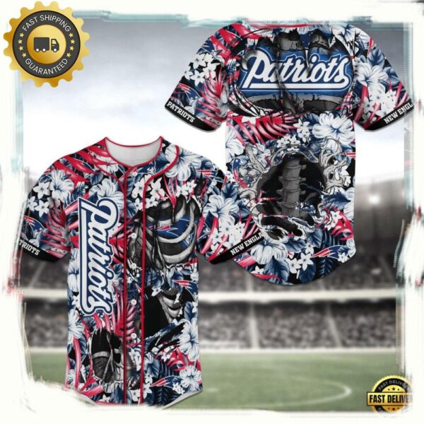 NFL New England Patriots New Design Baseball Jersey Shirt - available at - rugbyfanstore.com