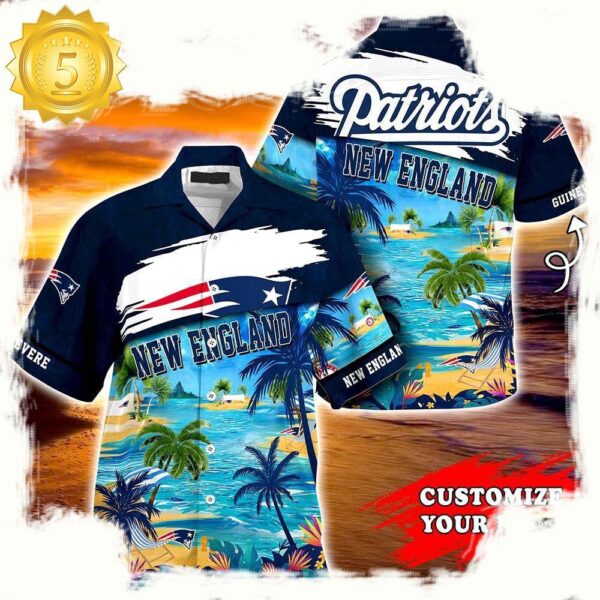 NFL New England Patriots Summer Hawaii Shirt For Men Women - available at - rugbyfanstore.com