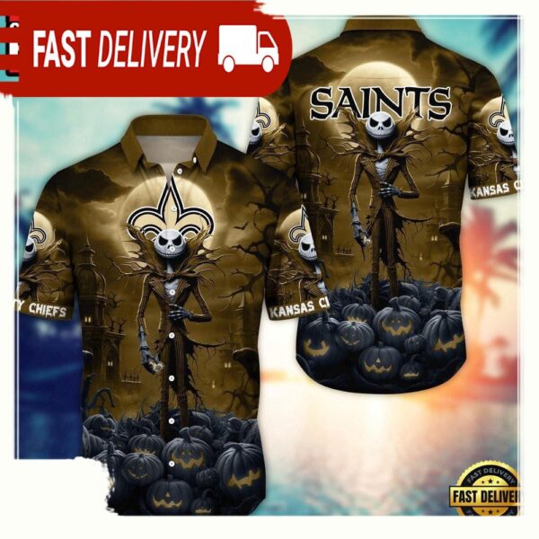 NFL New Orleans Saints Hawaiian Shirt For Men Women - available at - rugbyfanstore.com