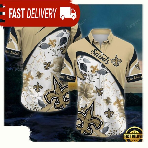 NFL New Orleans Saints New Arrivals Football Summer Hawaii Shirt - available at - rugbyfanstore.com