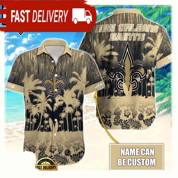 NFL New Orleans Saints Vintage Style Custom Aloha Shirts For Men Women - available at - rugbyfanstore.com