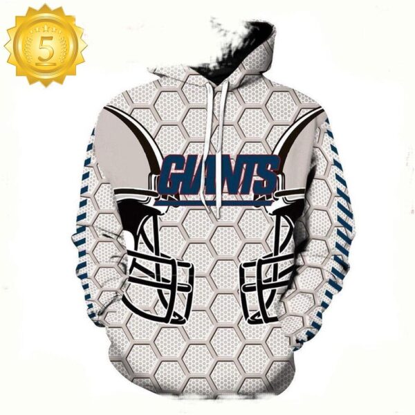 NFL New York Giants All Over All Over Print Unisex Hoodie - available at - rugbyfanstore.com