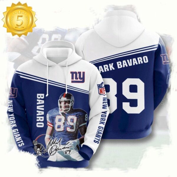 NFL New York Giants All Over Print Unisex Hoodie - available at - rugbyfanstore.com