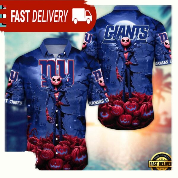 NFL New York Giants Hawaiian Shirt For Men Women - available at - rugbyfanstore.com