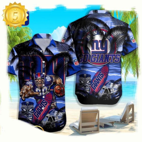 NFL New York Giants Hawaiian Shirt For Men Women - available at - rugbyfanstore.com