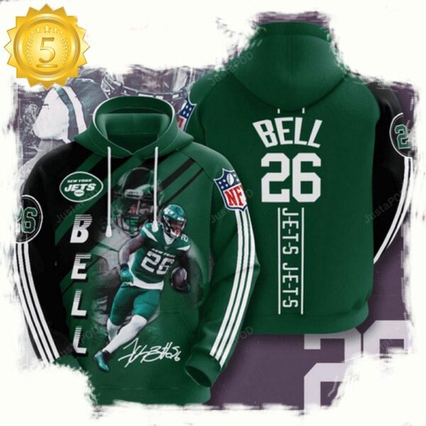 NFL New York Jets All Over Print Unisex Hoodie For Men Women - available at - rugbyfanstore.com