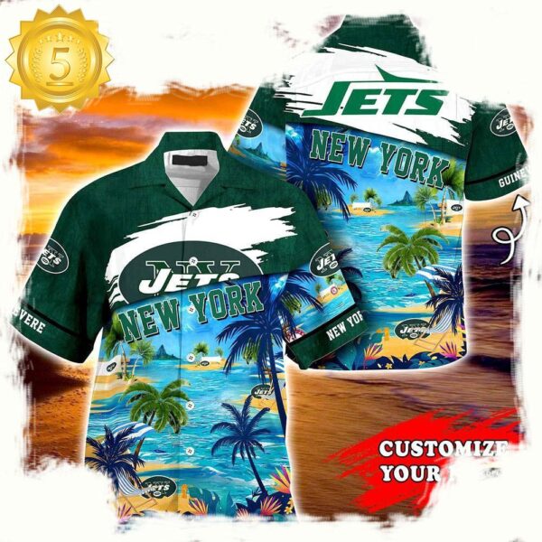 NFL New York Jets Summer Hawaii Shirt For Men Women - available at - rugbyfanstore.com