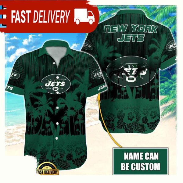 NFL New York Jets Vintage Style Custom Aloha Shirts For Men Women - available at - rugbyfanstore.com