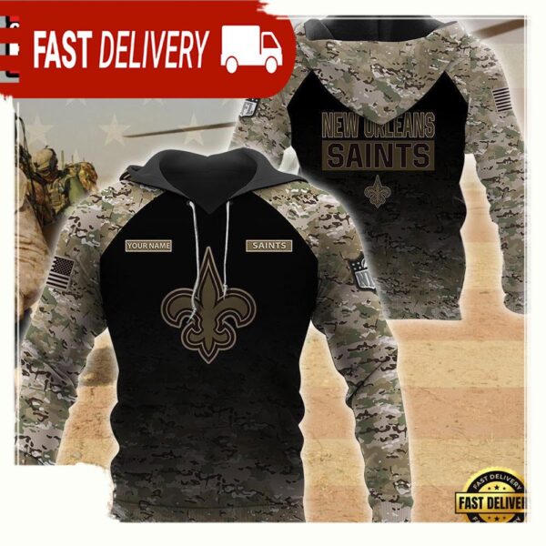 NFL Nfl Veteran New Orleans Saints Hoodie - available at - rugbyfanstore.com