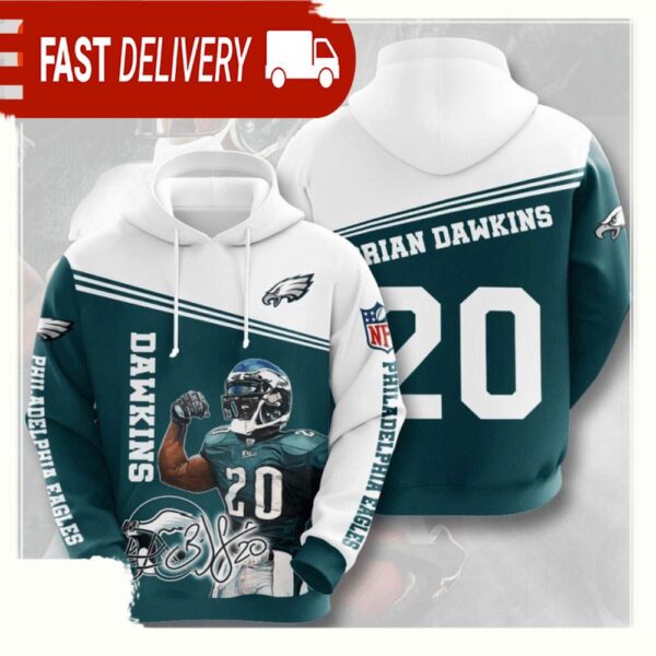 NFL Philadelphia Eagles All Over Print Unisex Hoodie For Men, Women - available at - rugbyfanstore.com