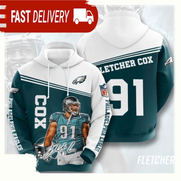 NFL Philadelphia Eagles All Over Print Unisex Hoodie Shirt - available at - rugbyfanstore.com