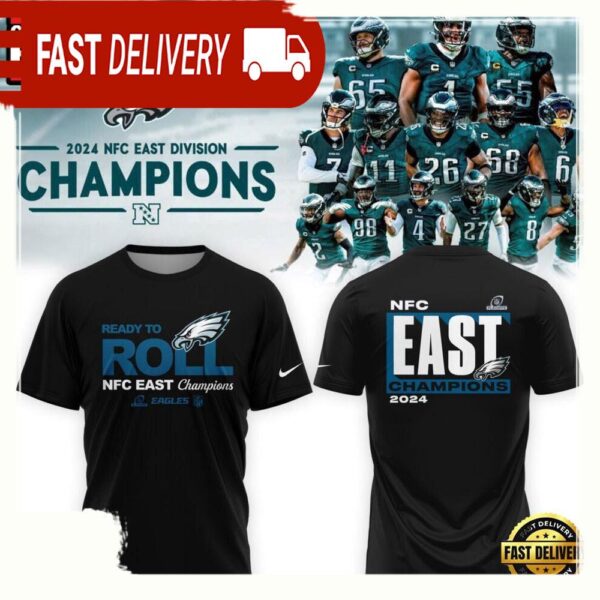 NFL Philadelphia Eagles NFC 3D T Shirt - available at - rugbyfanstore.com