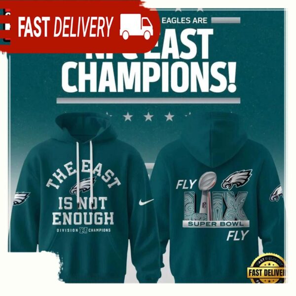 NFL Philadelphia Eagles Super Bowl LIX 2025 3D Hoodie Shirt - available at - rugbyfanstore.com