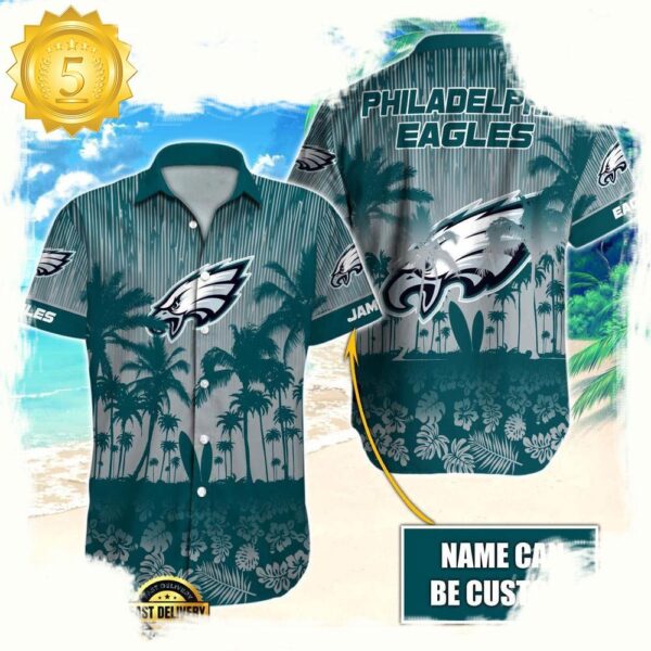 NFL Philadelphia Eagles Vintage Style Custom Aloha Shirts For Men Women - available at - rugbyfanstore.com