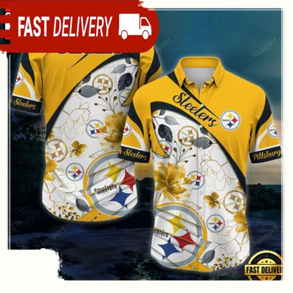 NFL Pittsburgh Steelers New Arrivals Football Summer Hawaii Shirt - available at - rugbyfanstore.com