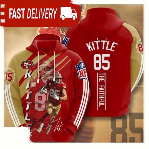 NFL San Francisco 49Ers All Over Print Unisex Hoodie - available at - rugbyfanstore.com