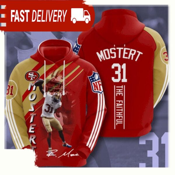 NFL San Francisco 49Ers All Over Print Unisex Hoodie All Over Unisex Hoodie - available at - rugbyfanstore.com