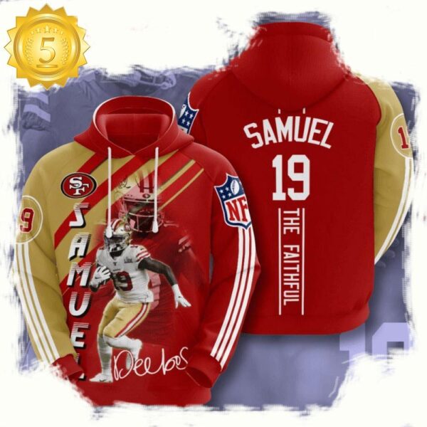 NFL San Francisco 49Ers All Over Print Unisex Hoodie For Men Women - available at - rugbyfanstore.com