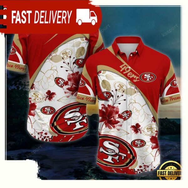 NFL San Francisco 49ers New Arrivals Football Summer Hawaii Shirt - available at - rugbyfanstore.com