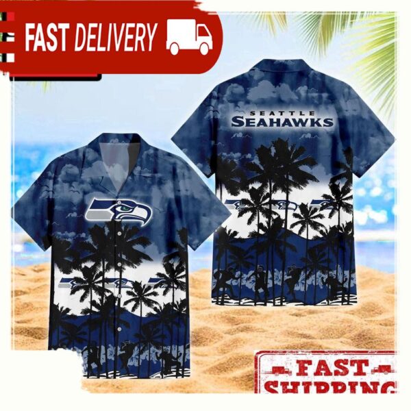 NFL Seattle Seahawks Limited Trending New Design Hawaiian Shirt - available at - rugbyfanstore.com