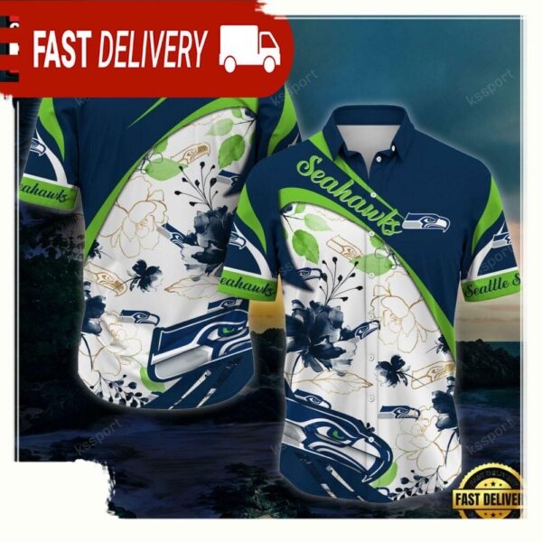 NFL Seattle Seahawks New Arrivals Football Summer Hawaii Shirt - available at - rugbyfanstore.com