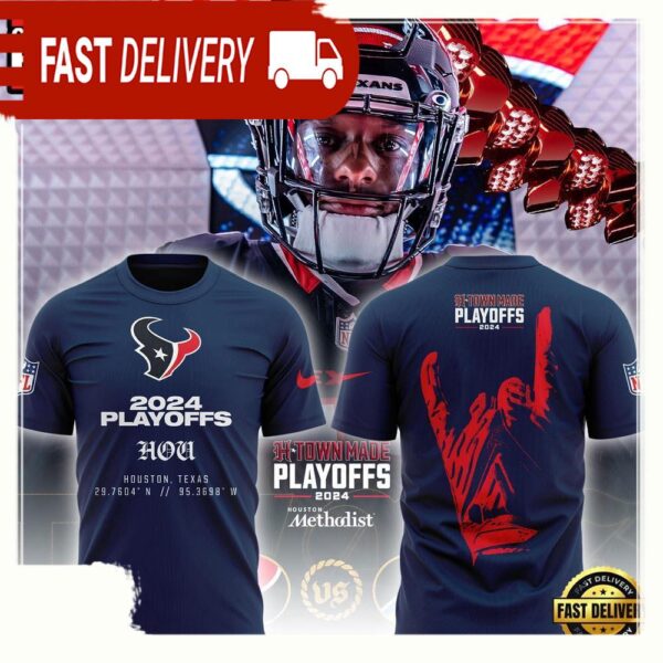 NFL Super Bowl Houston Texans Playoffs T Shirt - available at - rugbyfanstore.com