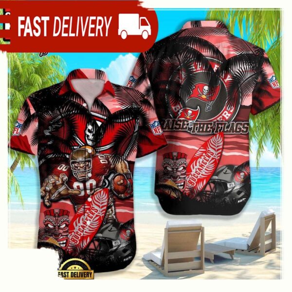 NFL Tampa Bay Buccaneers Hawaiian Shirt For Men Women - available at - rugbyfanstore.com