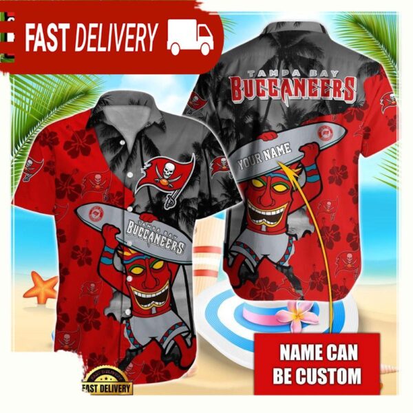 NFL Tampa Bay Buccaneers Retro Custom Hawaiian Shirts For Men Women - available at - rugbyfanstore.com