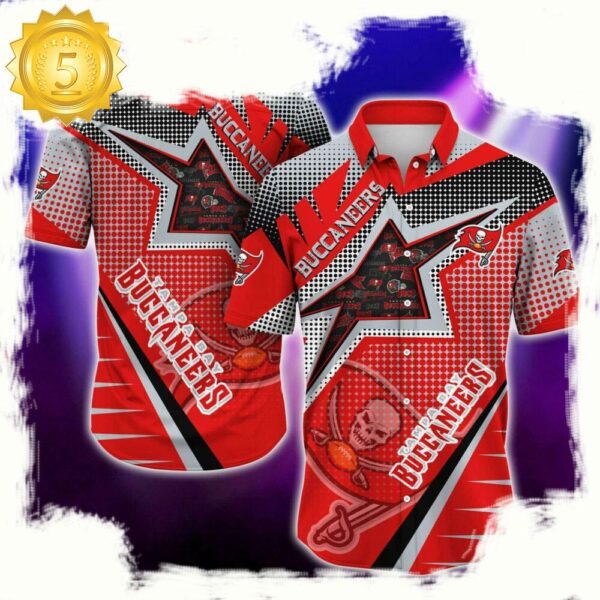 NFL Tampa Bay Buccaneers Special Football Team New Design Hawaiian Shirt - available at - rugbyfanstore.com