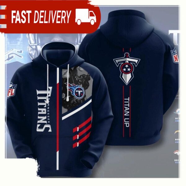 NFL Tennessee Titans All Over Print Unisex Hoodie For Men Women - available at - rugbyfanstore.com