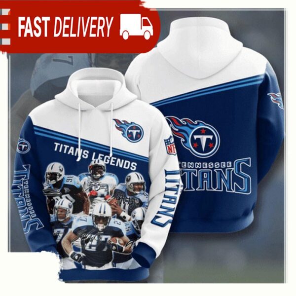 NFL Tennessee Titans All Over Print Unisex Hoodie Men Women Unisex Hoodie - available at - rugbyfanstore.com