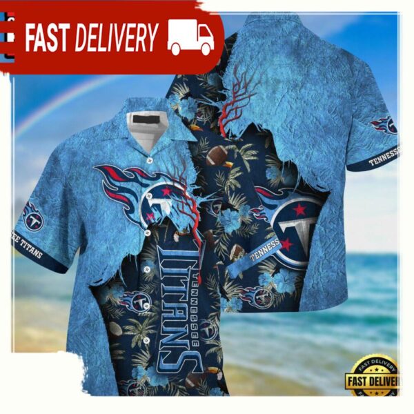 nfl tennessee titans football Team Logo New Design hawaii shirt - available at - rugbyfanstore.com