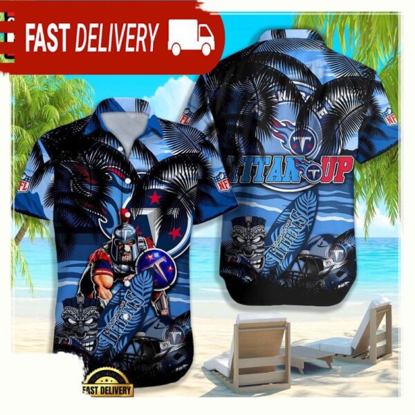 NFL Tennessee Titans Hawaiian Shirt For Men Women - available at - rugbyfanstore.com