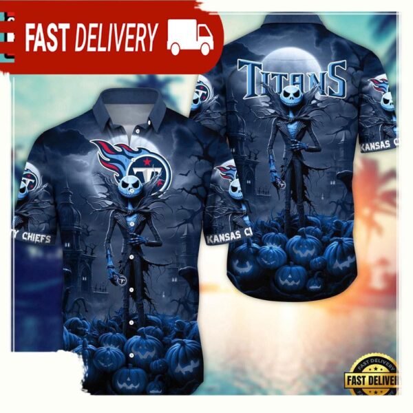 NFL Tennessee Titans Hawaiian Shirt For Men Women - available at - rugbyfanstore.com