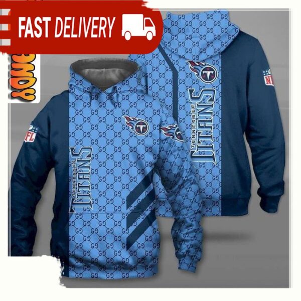 NFL Tennessee Titans Luxury Design Unisex Hoodie All Over Print - available at - rugbyfanstore.com