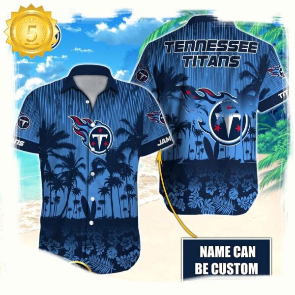 NFL Tennessee Titans Vintage Style Custom Aloha Shirts For Men Women - available at - rugbyfanstore.com