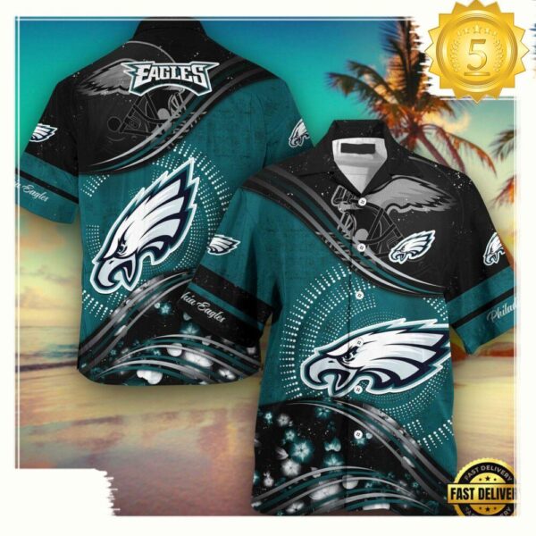 Philadelphia Eagles NFL Hawaii Shirt New Design Fans Gifts - available at - rugbyfanstore.com