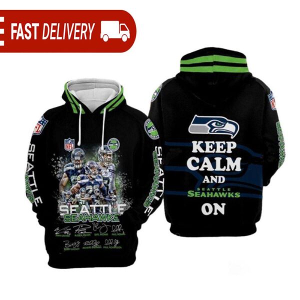 Seattle Seahawks Football Team NFL Hoodie Gifts for Fans - available at - rugbyfanstore.com