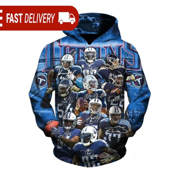 Tennessee Titans Football Team NFL Hoodie Gifts for Fans - available at - rugbyfanstore.com