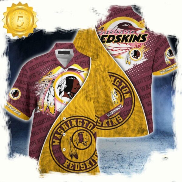 Washington Redskins NFL Hawaii Shirt New Trend For This Season - available at - rugbyfanstore.com