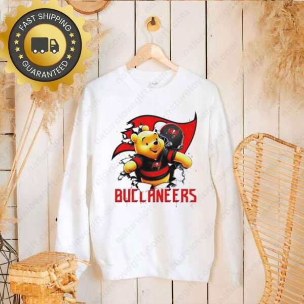 Winnie The Pooh FLN Tampa Bay Buccaneers Shirt NFL Gift - available at - rugbyfanstore.com