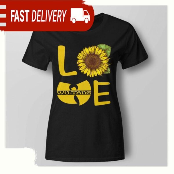 Wu-tang Clan Love Sunflower Tshirt - available at - rugbyfanstore.com