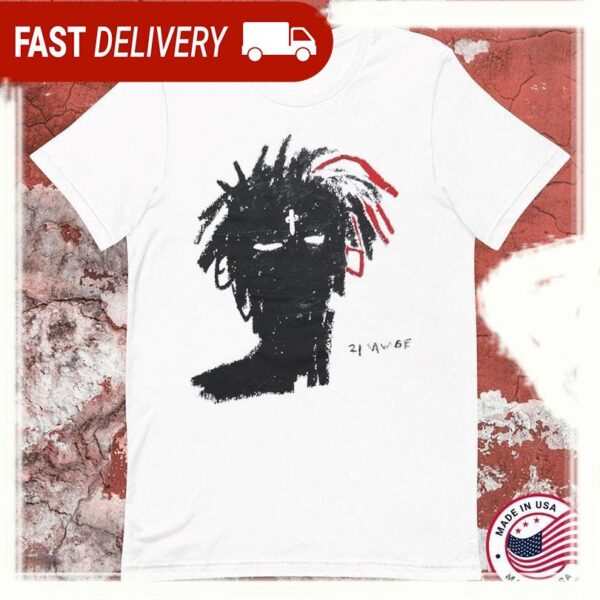 21 Savage Doodle American Dream Tour 2024 T-shirts - available at - rugbyfanstore.com