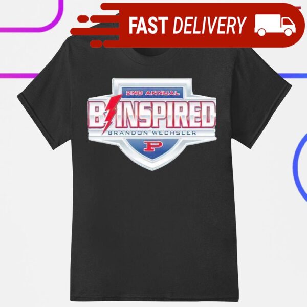 2nd Annual Binspired Brandon Wechsler shirt - available at - rugbyfanstore.com