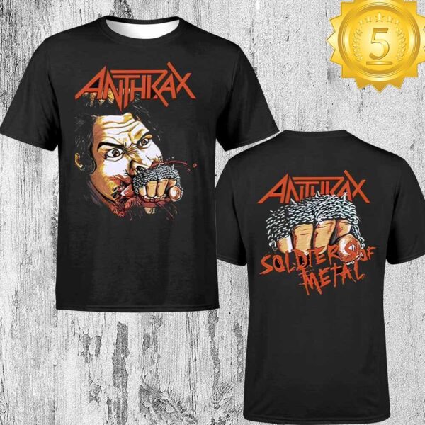 Anthrax Band Fistful Of Metal Music Unisex T-Shirt - available at - rugbyfanstore.com