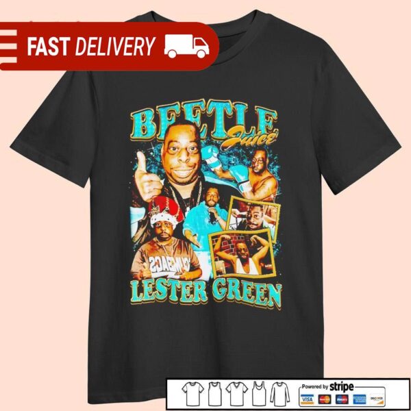 Beetlejuice Lester Green entertainer style vintage shirt - available at - rugbyfanstore.com