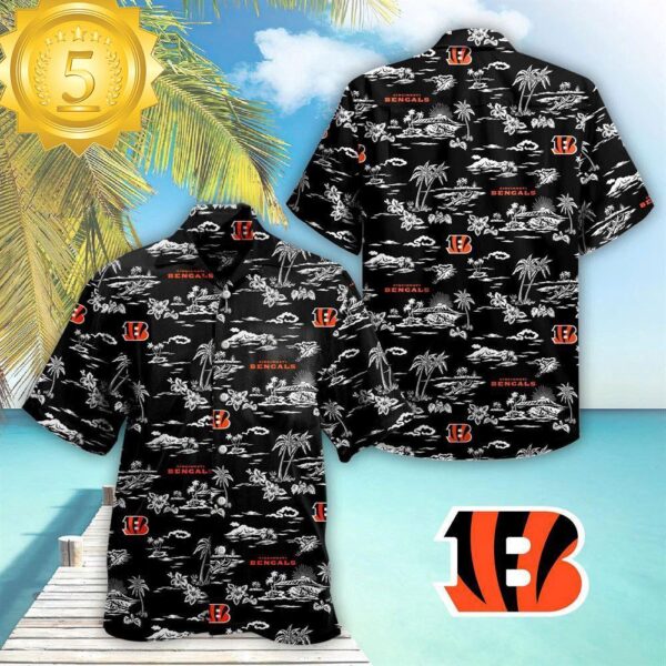 Cincinnati Bengals Sport Nfl Hawaiian Shirt - available at - rugbyfanstore.com