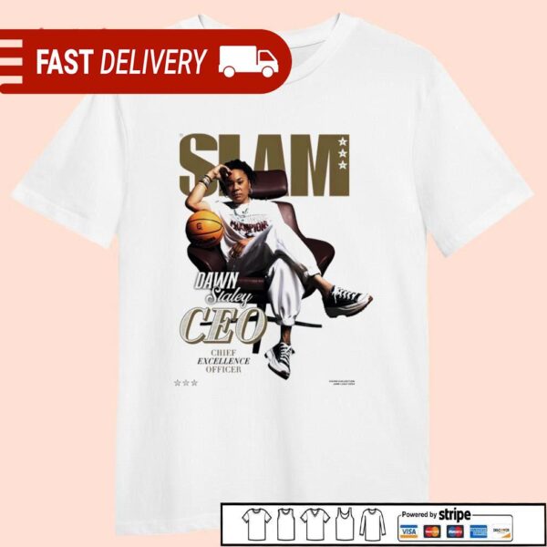 Dawn Staley Ceo Chief Excellence Officer South Carolina Coach Slam cover shirt - available at - rugbyfanstore.com