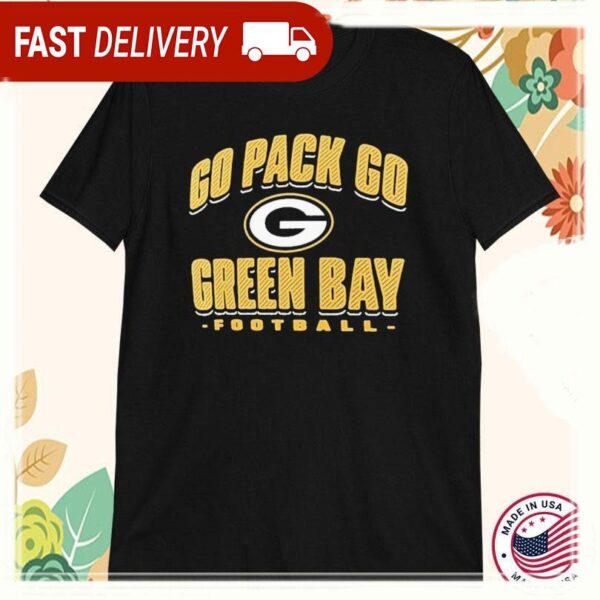 Green Bay Packers Football Go Pack Go Fight Song T-Shirts - available at - rugbyfanstore.com